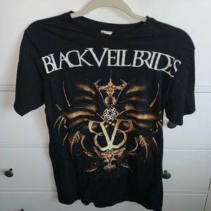 Black veil brides band tee